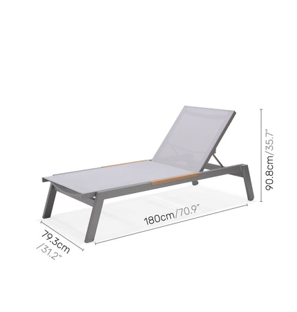 Panama Light Duo Coffee Set & Sun Loungers - 3pc