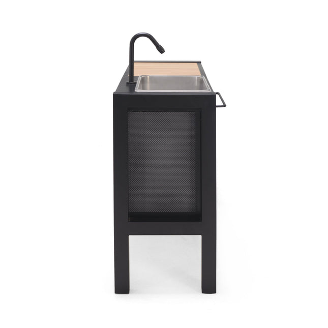 Panama Dark Outdoor Kitchen - | Patioza