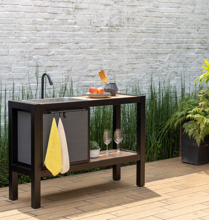 Panama Dark Outdoor Kitchen