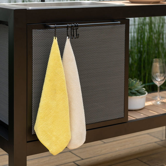Panama Dark Outdoor Kitchen - | Patioza