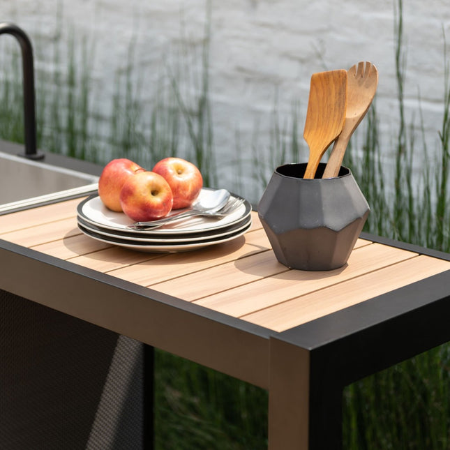 Panama Dark Outdoor Kitchen - | Patioza