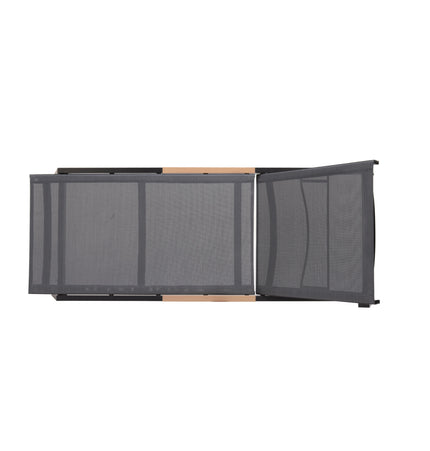Panama Dark Duo Coffee Set & Sun Loungers - 3pc