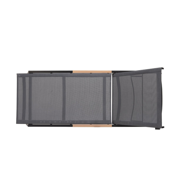 Panama Dark Duo Coffee Set & Sun Loungers - 3pc - | Patioza