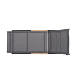 Panama Dark Duo Coffee Set & Sun Loungers - 3pc - | Patioza