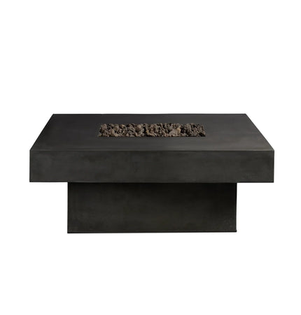 Platz - Square Concrete Fire Pit Table