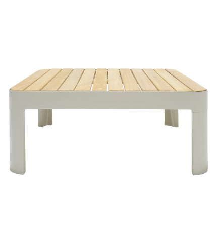 Portals Teak and Aluminum Modular Sofa 3pc Set