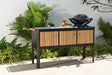 Portals Dark Outdoor Kitchen - | Patioza