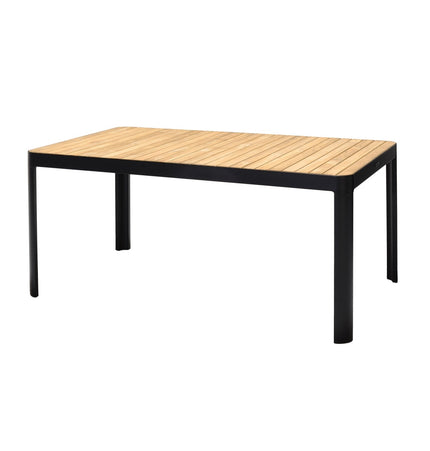 Portals Dark 4 Seater Carver Rectangular Dining set - | Patioza