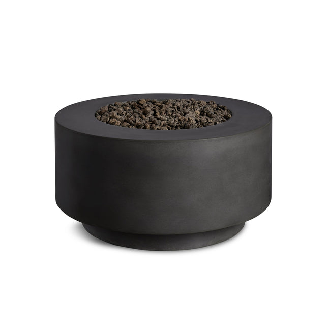 Rund | Cylindrical Concrete Fire Bowl - Fire Pits | Patioza