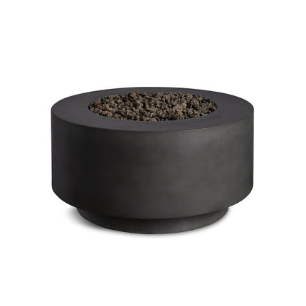 Rund | Cylindrical Concrete Fire Bowl - Fire Pits | Patioza
