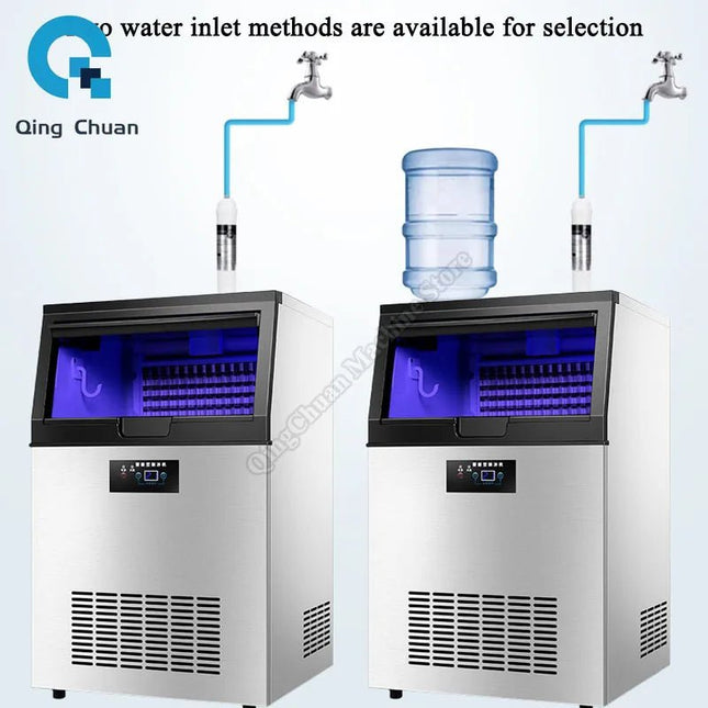 Commercial Ice Making Machine | Fully Automatic for Cafes & Milk Tea Shops - | Patioza