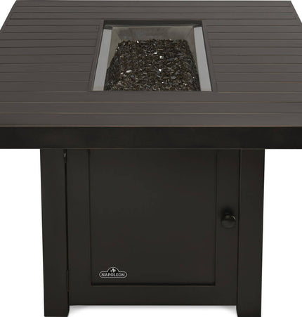 Patio Elegance Fire Table – St. Tropez Rectangle Patioflame Table - Outdoor Kitchen | Patioza
