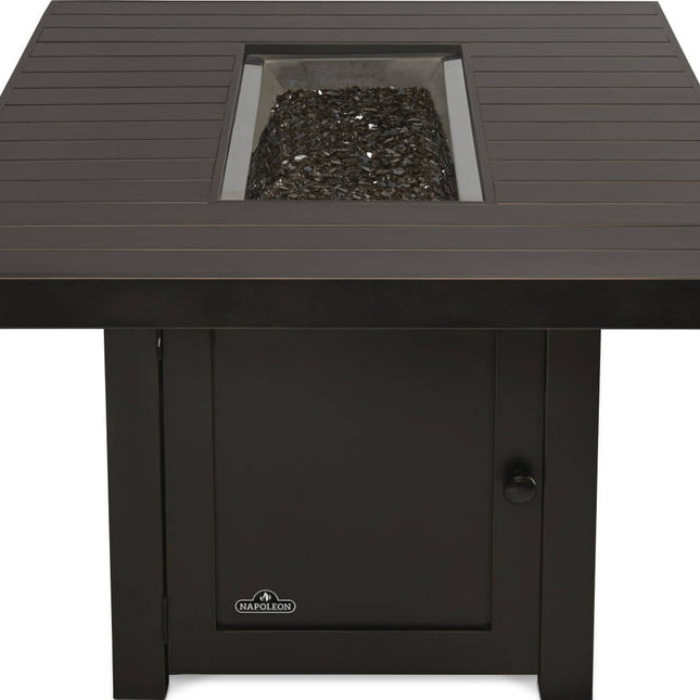 Patio Elegance Fire Table – St. Tropez Rectangle Patioflame Table - Outdoor Kitchen | Patioza