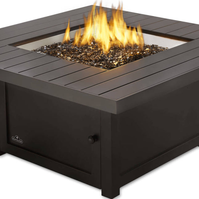 Patio Elegance St. Tropez Fire Table – Square Patioflame Table - Outdoor Kitchen | Patioza