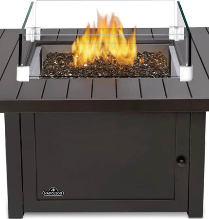 Patio Elegance St. Tropez Fire Table – Square Patioflame Table - Outdoor Kitchen | Patioza