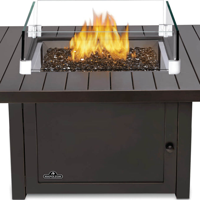 Patio Elegance St. Tropez Fire Table – Square Patioflame Table - Outdoor Kitchen | Patioza