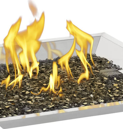 Patio Elegance St. Tropez Fire Table – Square Patioflame Table - Outdoor Kitchen | Patioza