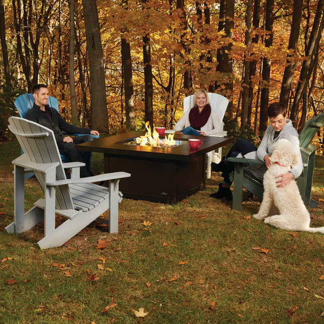 Patio Elegance St. Tropez Fire Table – Square Patioflame Table - Outdoor Kitchen | Patioza