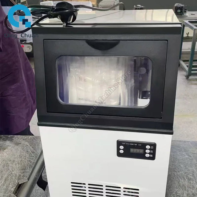 Commercial Ice Making Machine | Fully Automatic for Cafes & Milk Tea Shops - | Patioza