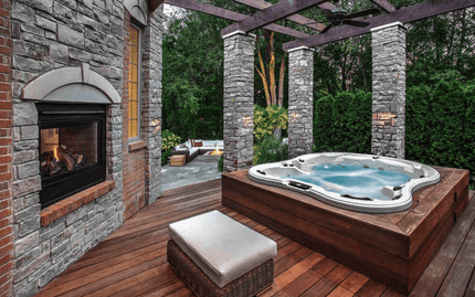 Monarch Hot Tub – Spacious 5 - Person Spa for Luxurious Relaxation - Hot Tubs | Patioza