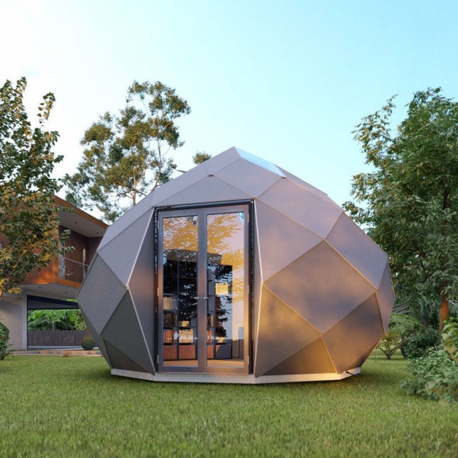Patio Elegance Zomes Pod – 120 sq ft Eco - Friendly Outdoor Office Pod - Outdoor Structures | Patioza