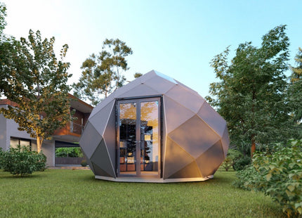 Patio Elegance Zomes Pod – 120 sq ft Eco - Friendly Outdoor Office Pod - Outdoor Structures | Patioza