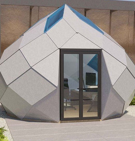 Patio Elegance Zomes Pod – 120 sq ft Eco - Friendly Outdoor Office Pod - Outdoor Structures | Patioza