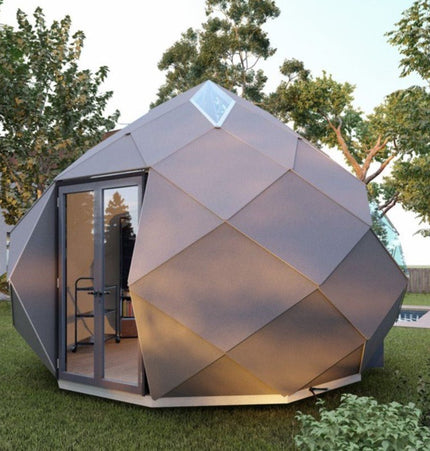 Patio Elegance Zomes Pod – 120 sq ft Eco - Friendly Outdoor Office Pod - Outdoor Structures | Patioza