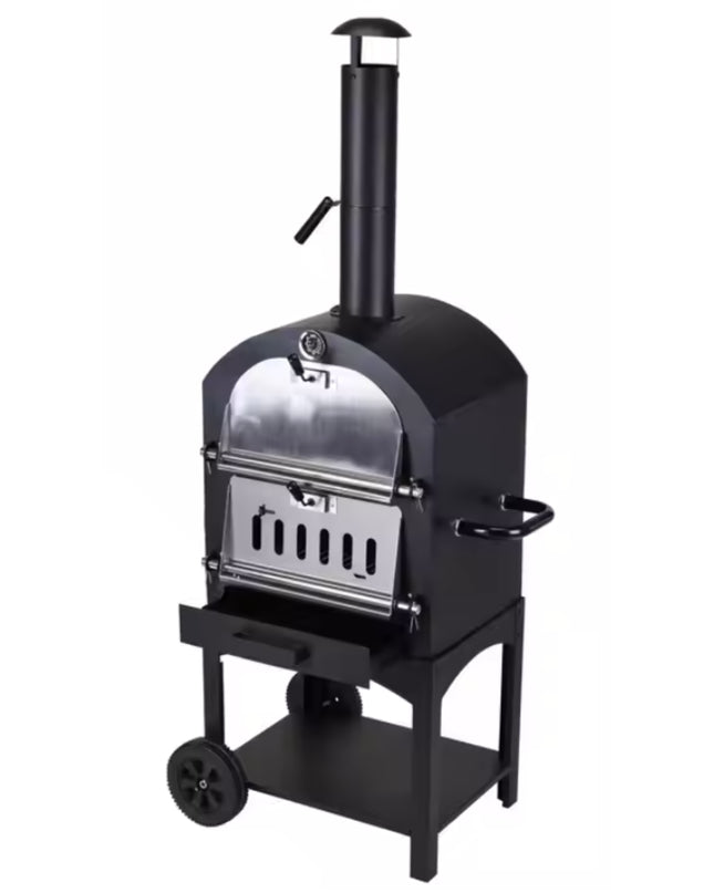 EmberFlame Compact Wood-Fired Pizza Oven