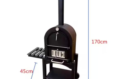 EmberFlame Compact Wood-Fired Pizza Oven