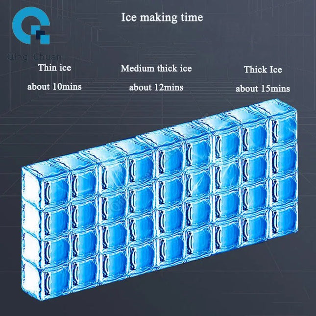 Commercial Ice Making Machine | Fully Automatic for Cafes & Milk Tea Shops - | Patioza