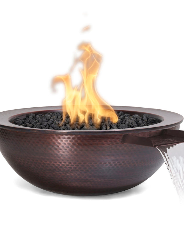 Sedona Fire & Water Bowl - Hammerd Copper