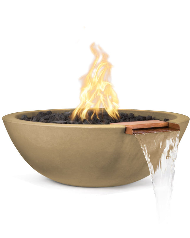 Sedona Fire & Water Bowl - GFRC Concrete - 27"