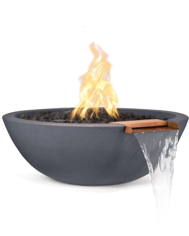 Sedona Fire & Water Bowl - GFRC Concrete - 33"