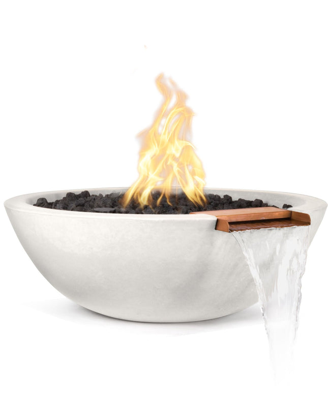 Sedona Fire & Water Bowl - GFRC Concrete - 27"