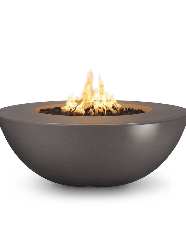Sedona Fire Pit Wide Ledge - GFRC Concrete - 48"