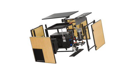 RevX Acrylic X Tub Cold Plunge + LUX High Performance Chiller and Filtration System - | Patioza