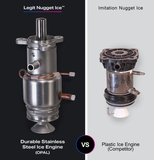 Profile Opal 2.0 Nugget Ice Maker XPIO23SCSS - Gray - | Patioza