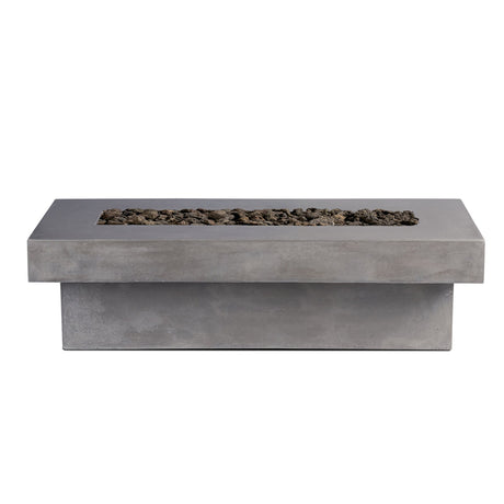 Terraza | Concrete Fire Pit Table - Fire Pit Table | Patioza