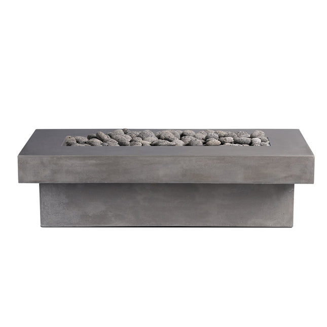 Terraza | Concrete Fire Pit Table - Fire Pit Table | Patioza