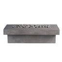 Terraza | Concrete Fire Pit Table - Fire Pit Table | Patioza