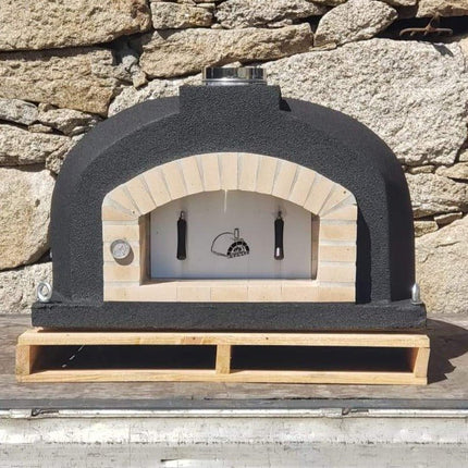 Traditional Wood Fired Brick Pizza Oven - Mediterranean PRO - Traditional Wood Fired Brick Oven | Patioza