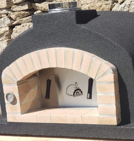 Traditional Wood Fired Brick Pizza Oven - Mediterranean PRO - Traditional Wood Fired Brick Oven | Patioza