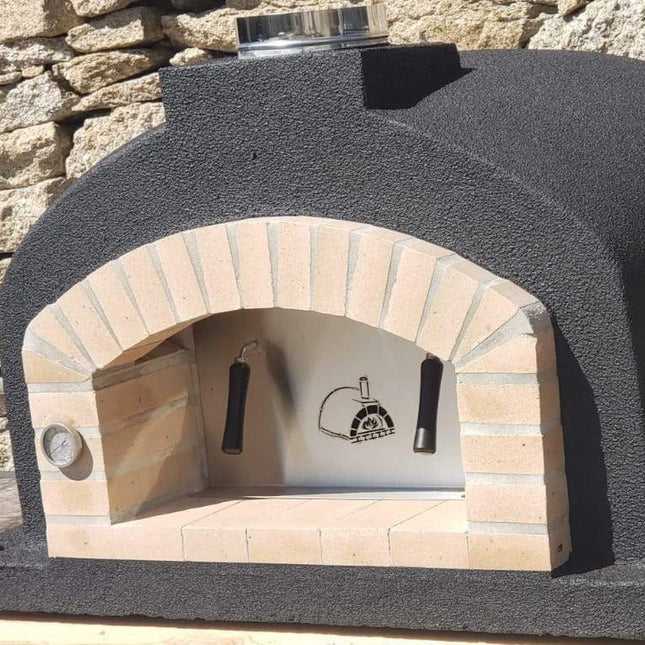 Traditional Wood Fired Brick Pizza Oven - Mediterranean PRO - Traditional Wood Fired Brick Oven | Patioza