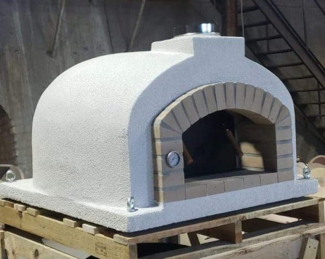 Traditional Wood Fired Brick Pizza Oven - Mediterranean PRO - Traditional Wood Fired Brick Oven | Patioza