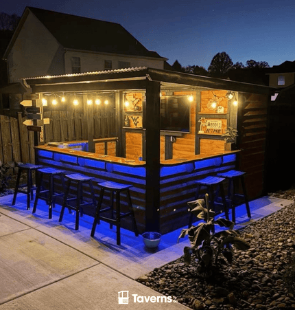 10 x 10 The Storehouse - Outdoor Bar Structures | Patioza
