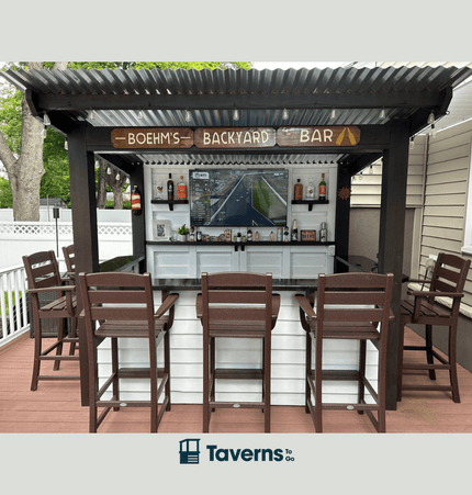 9 x 6 Castlebar Deluxe (MEDIUM) - Outdoor Bar Structures | Patioza
