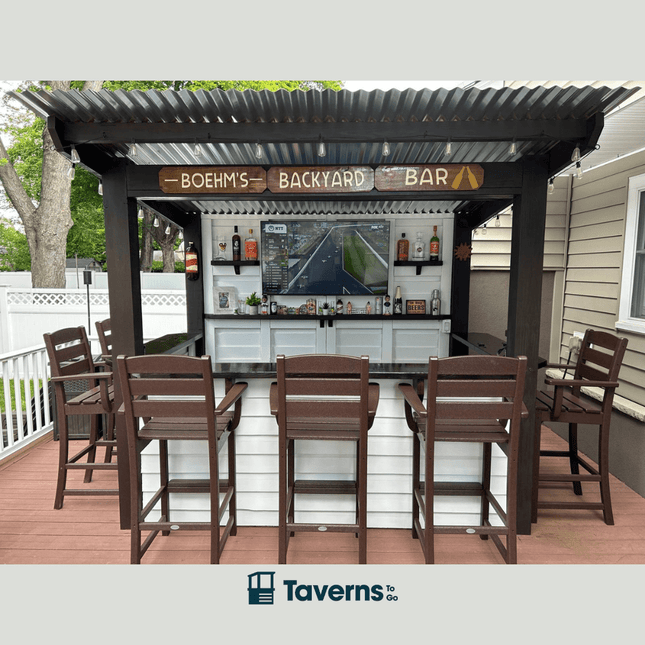 9 x 6 Castlebar Deluxe (MEDIUM) - Outdoor Bar Structures | Patioza