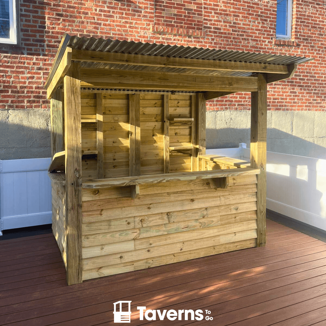 9 x 6 Castlebar Deluxe (MEDIUM) - Outdoor Bar Structures | Patioza