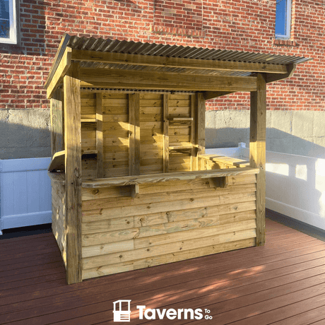 9 x 6 Castlebar Deluxe (MEDIUM) - Outdoor Bar Structures | Patioza